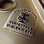 rebuilt used steinway baby grand plate