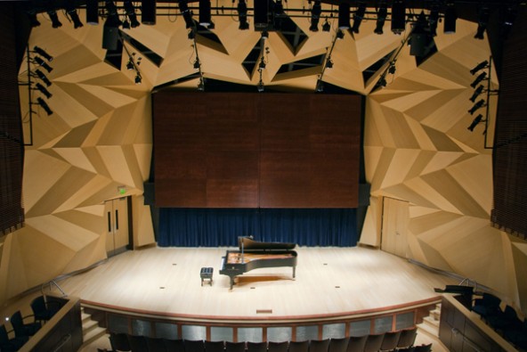 UTobe Recital Hall bower school of music all steinway school