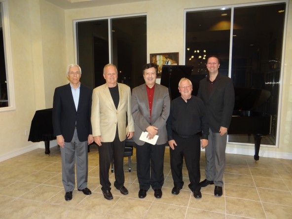 Chuck Lussenhop, Greg Billings, Dr. Michael Baron, Noel Engebretson, Grant Billings