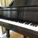 Used Steinway grand front
