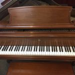 steinway piano walnut used grand