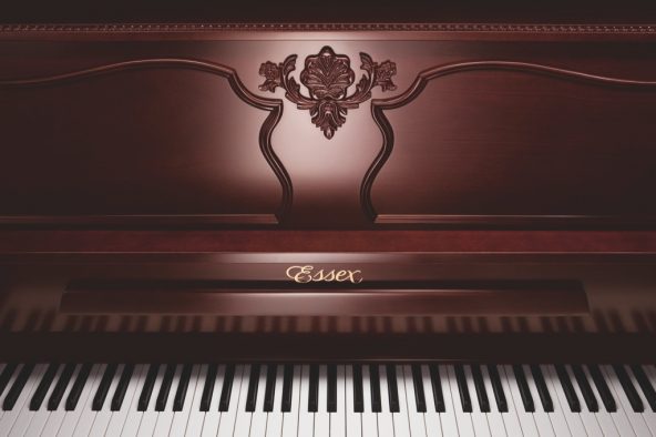 Steinway upright piano essex naples florida 123cl close