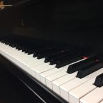 steinway baby grand ebony model m