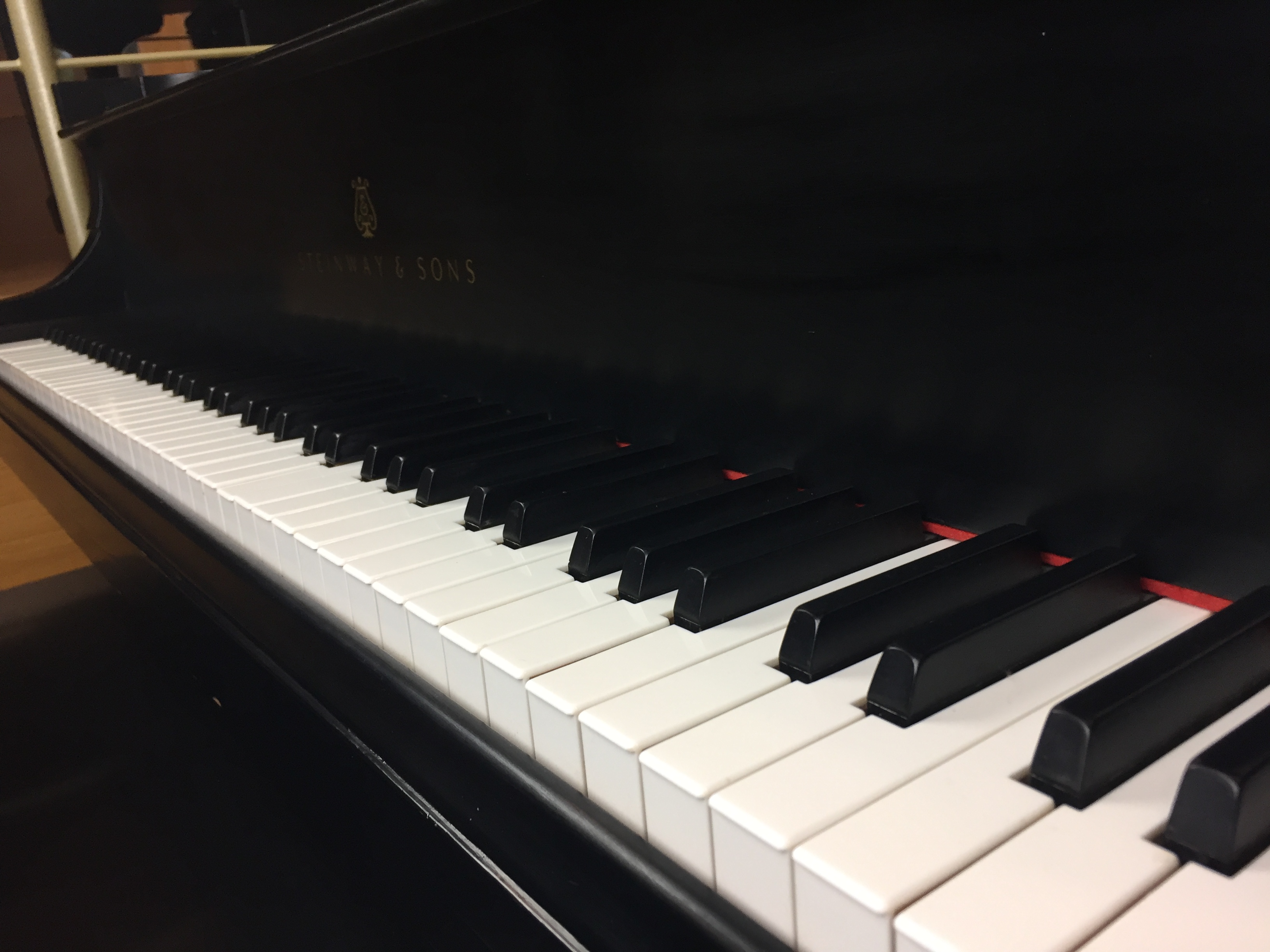 steinway baby grand ebony model m