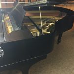 steinway baby grand ebony model m