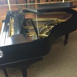 steinway baby grand ebony model m