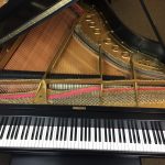 steinway baby grand ebony model m