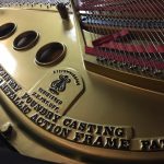 steinway baby grand ebony model m