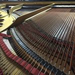 steinway baby grand ebony model m