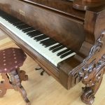 Used Steinway Grand Piano Wood Ivory Antique Bonita Springs Fort Myers Naples